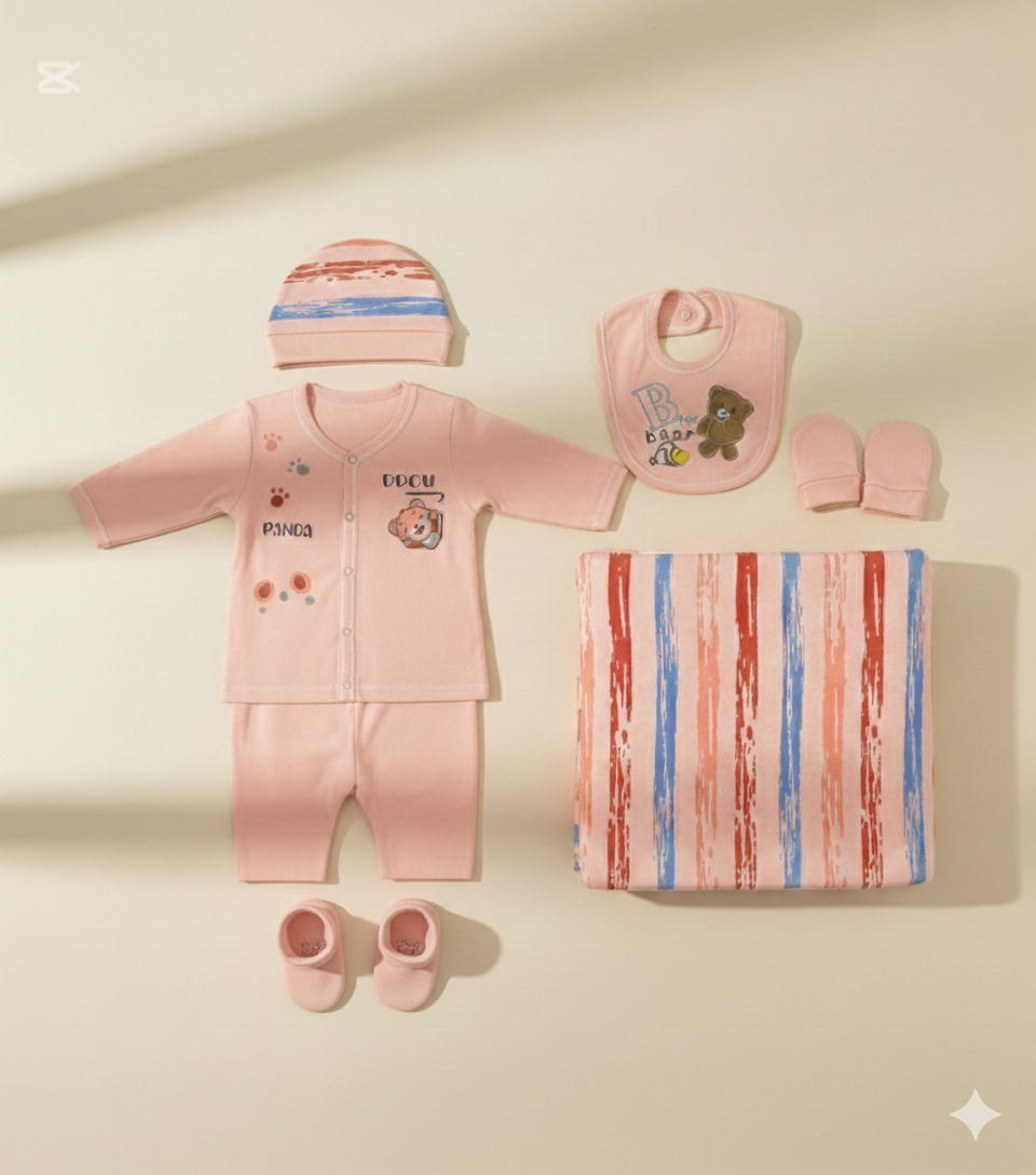 Bear Panda 10-Piece Starter Set