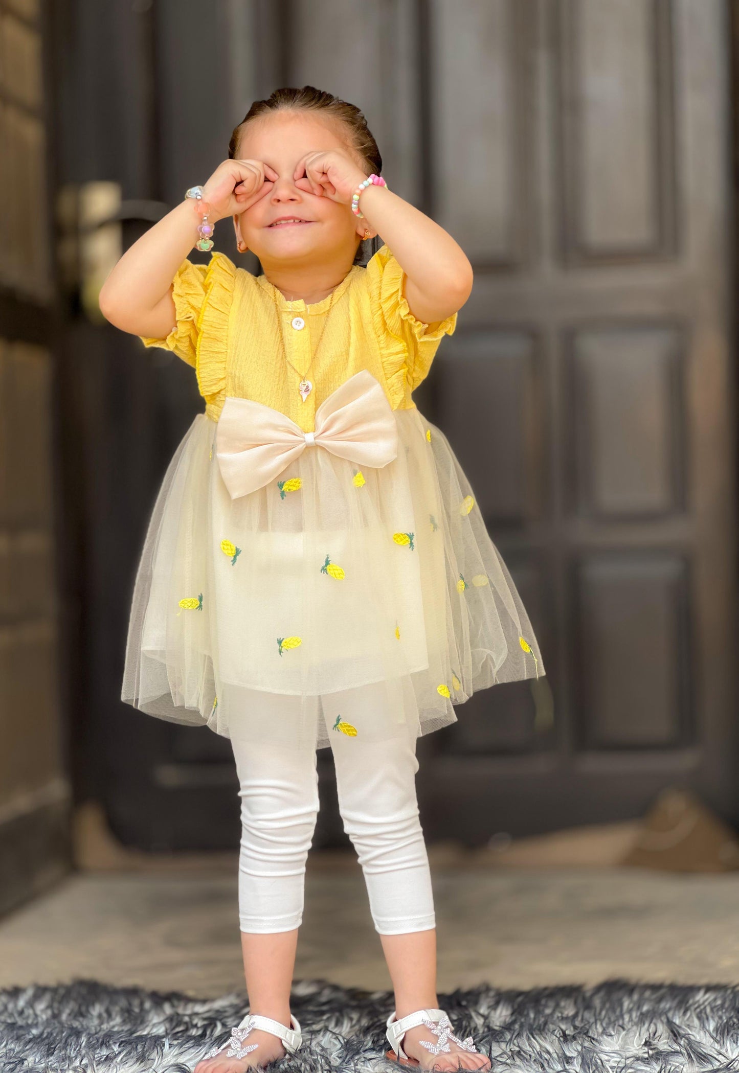Berry & Pine Party Dress