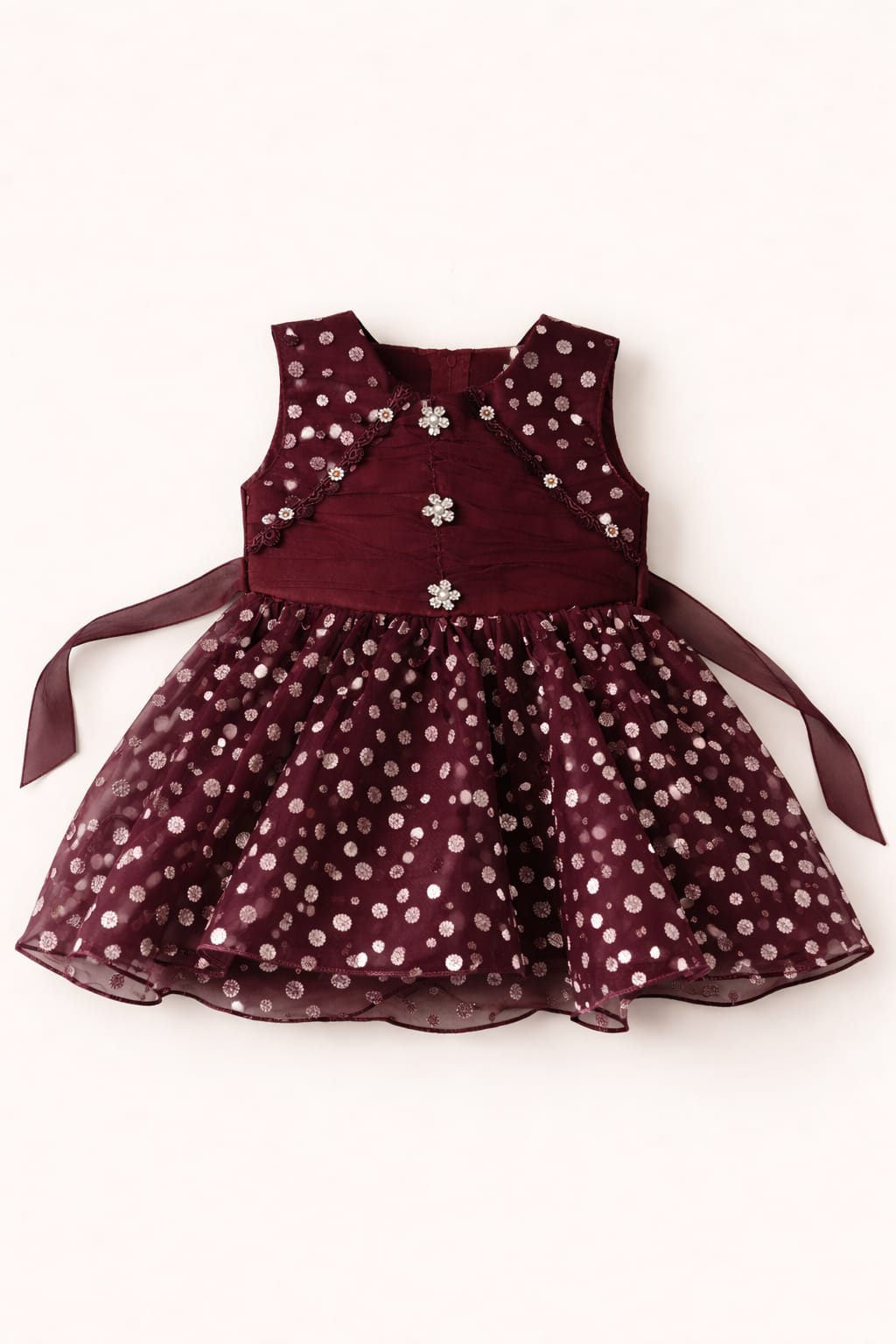 Ruby Sparkle Baby Dress