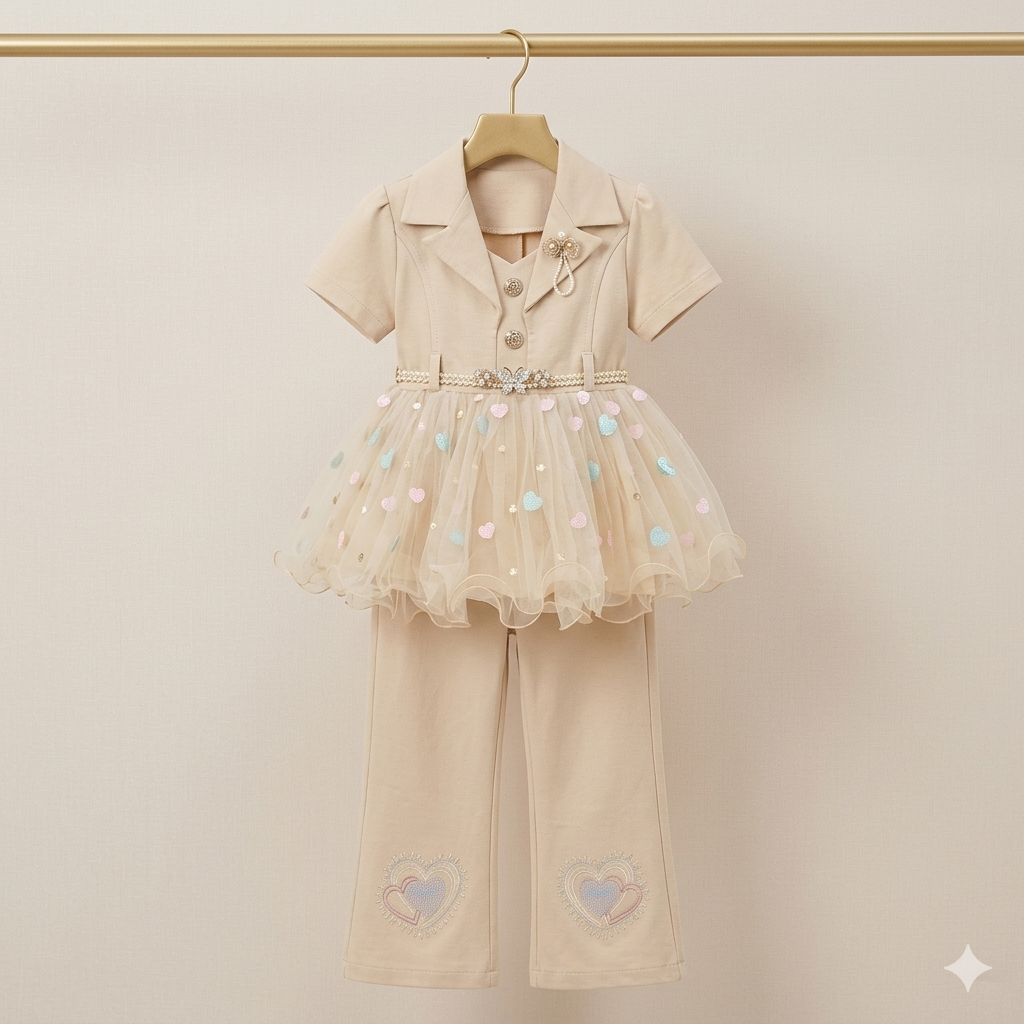 Sweetheart Tulle Co-ord Set