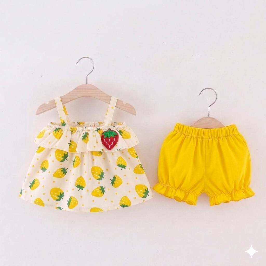 Berry Blossom Baby Summer Set