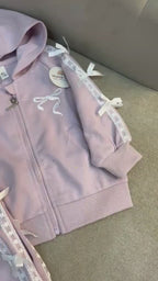 Darling Ribbon Mauve Tracksuit