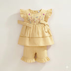Little Blossom Embroidered Co-ord Set