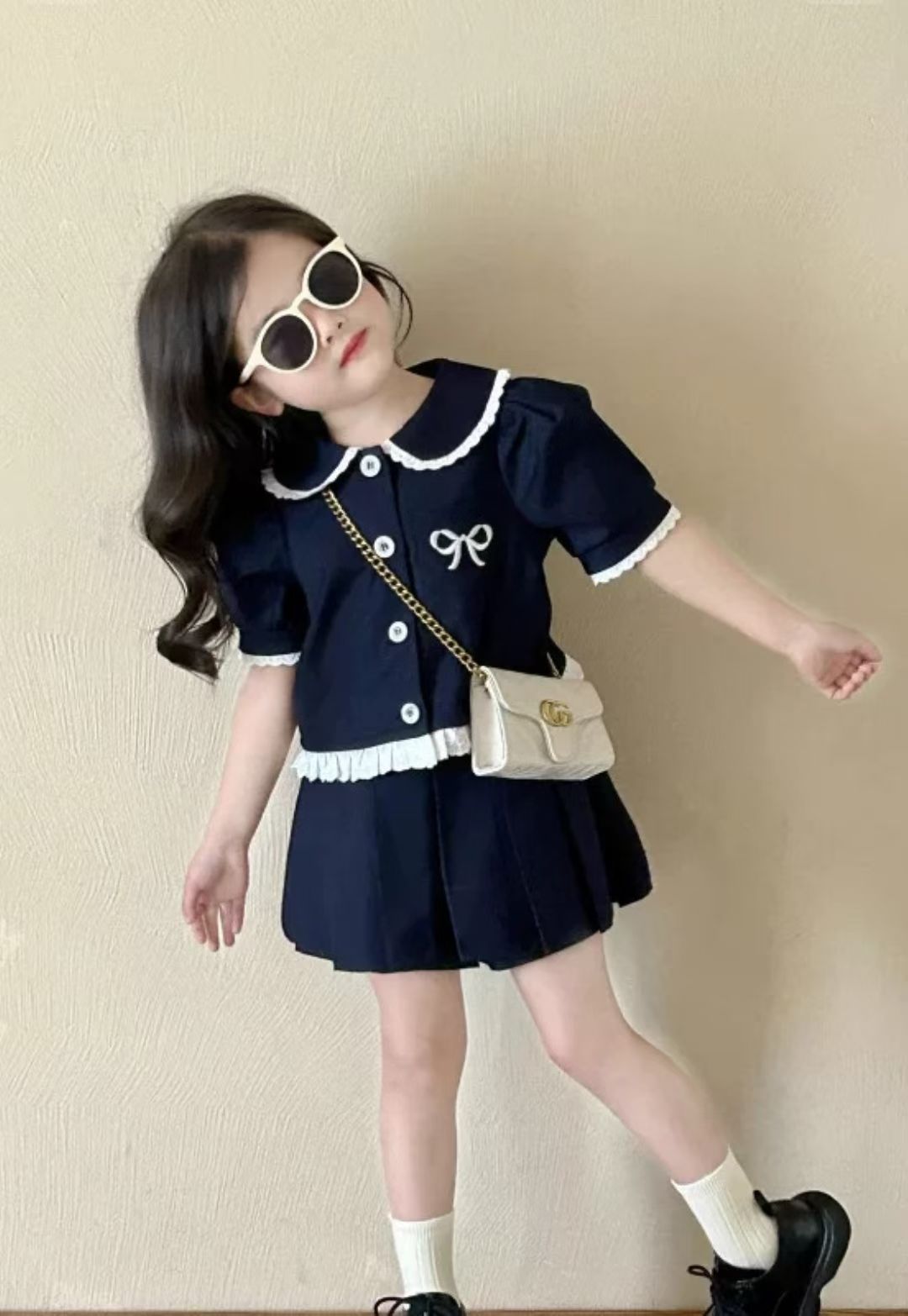 Midnight Charm Skirt Co-ord Set