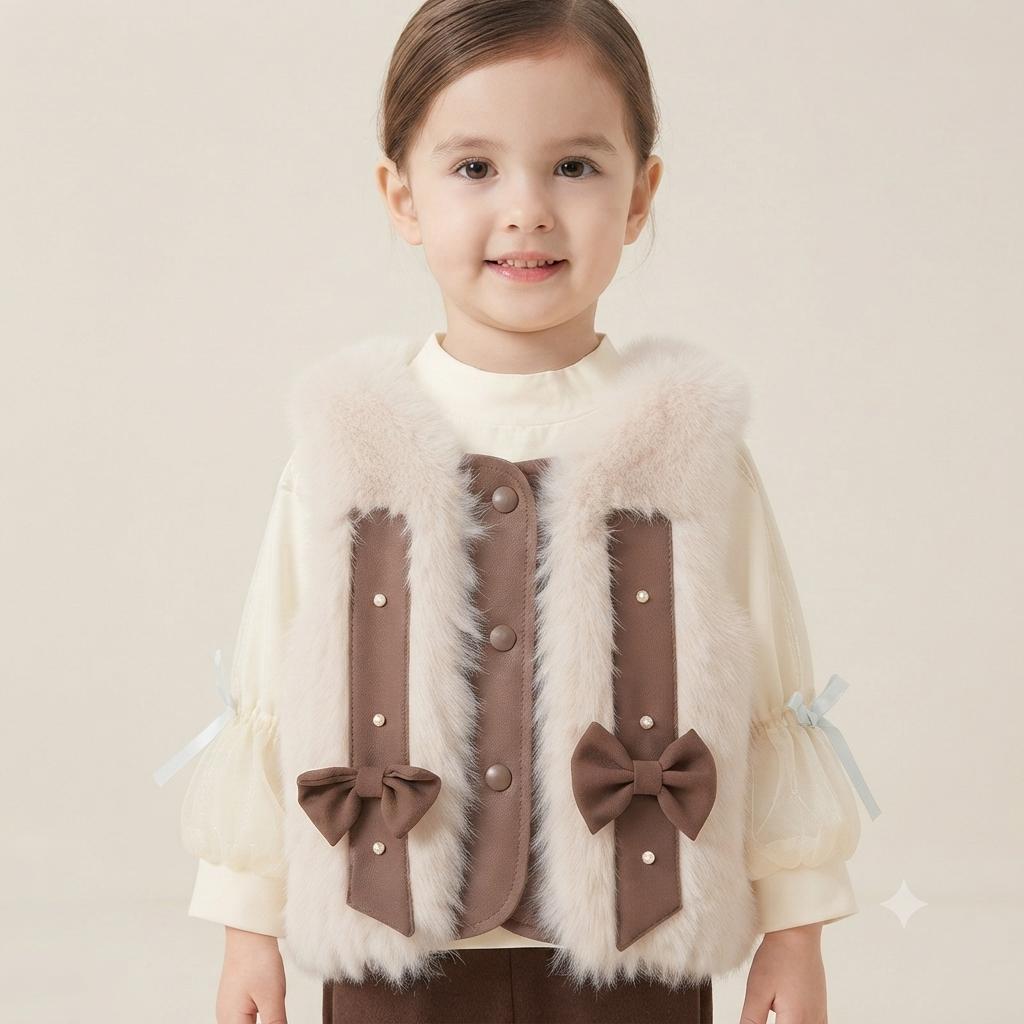 Cocoa Luxe Faux Fur 3-Piece Winter Set