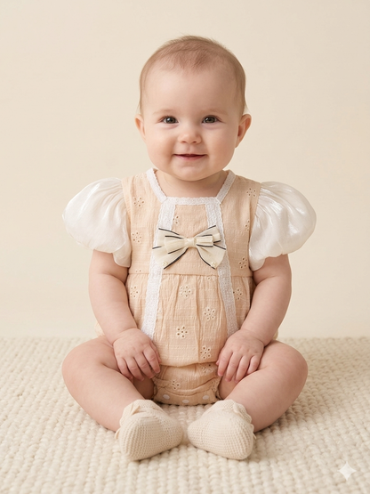 The Princess Eyelet Romper