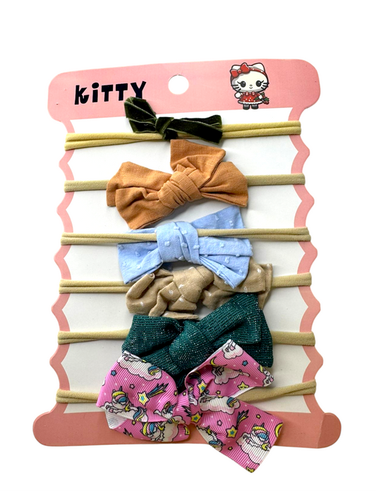 Mini Bow Soft Baby Hair Bands