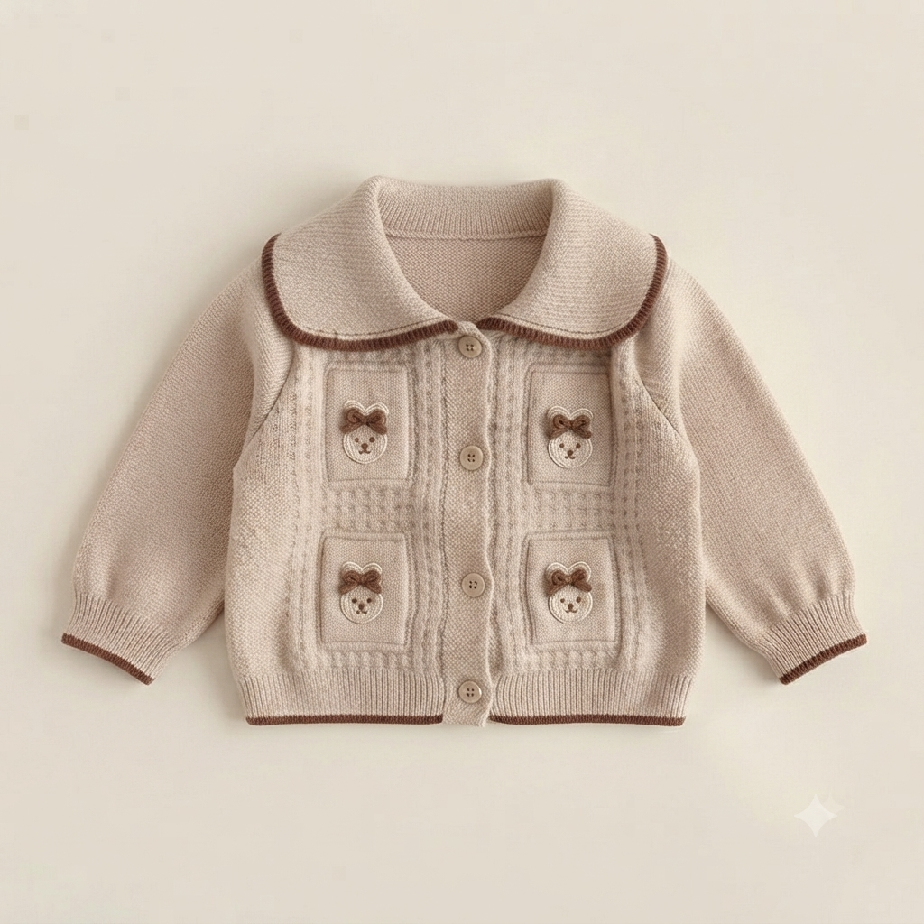 Little Bear Knit Wool Set