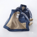 Little Athlete Navy Teddy Fleece Winter Set