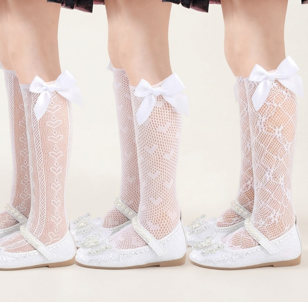 Little Ballerina Bow Socks