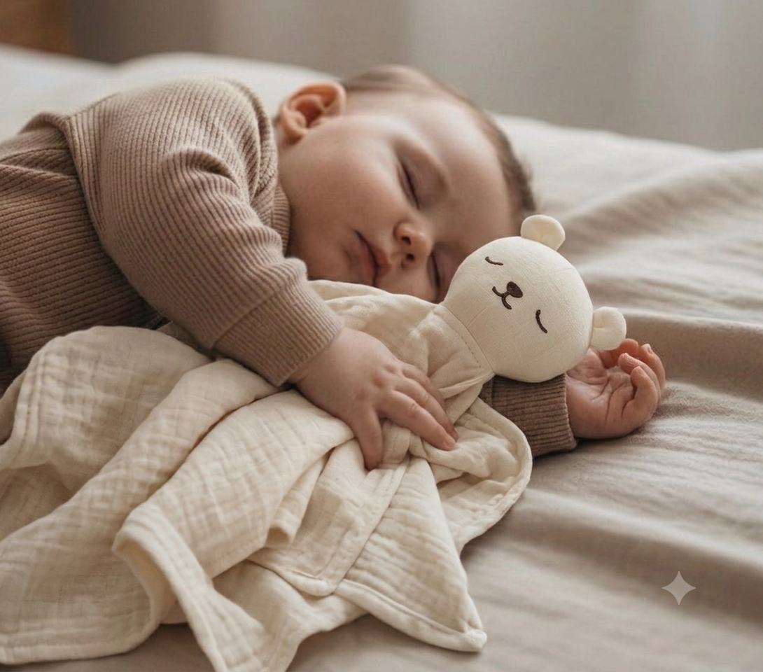 🧸 MamaNest™ Snuggle Bear Comforter