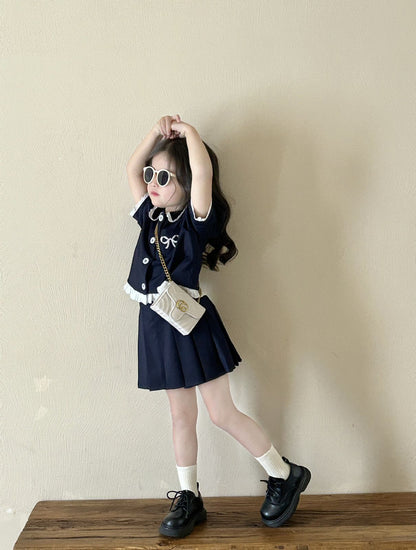Midnight Charm Skirt Co-ord Set