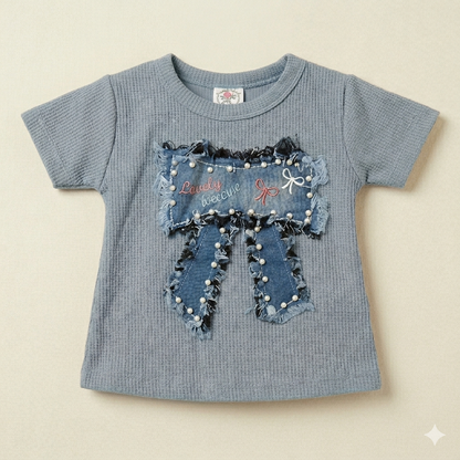 Little Bow Charm 2-Piece Set