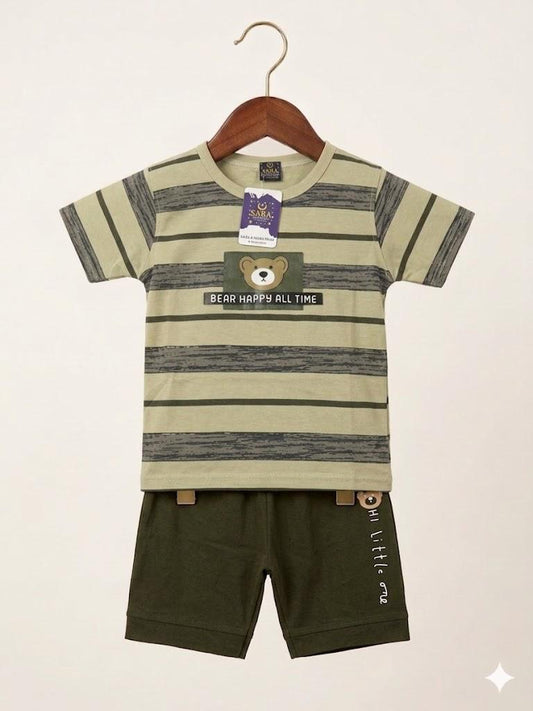 Bear Happy Co-ord Set 🐻💚