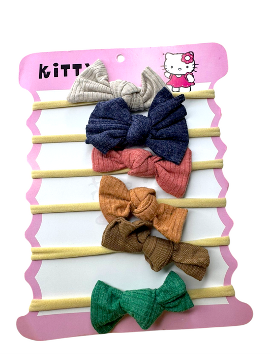 Mini Bow Soft Baby Hair Bands