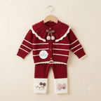 Ruby Cherry Knit Sweater & Legging Set