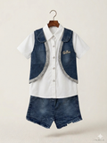 Queen Denim 3pc set