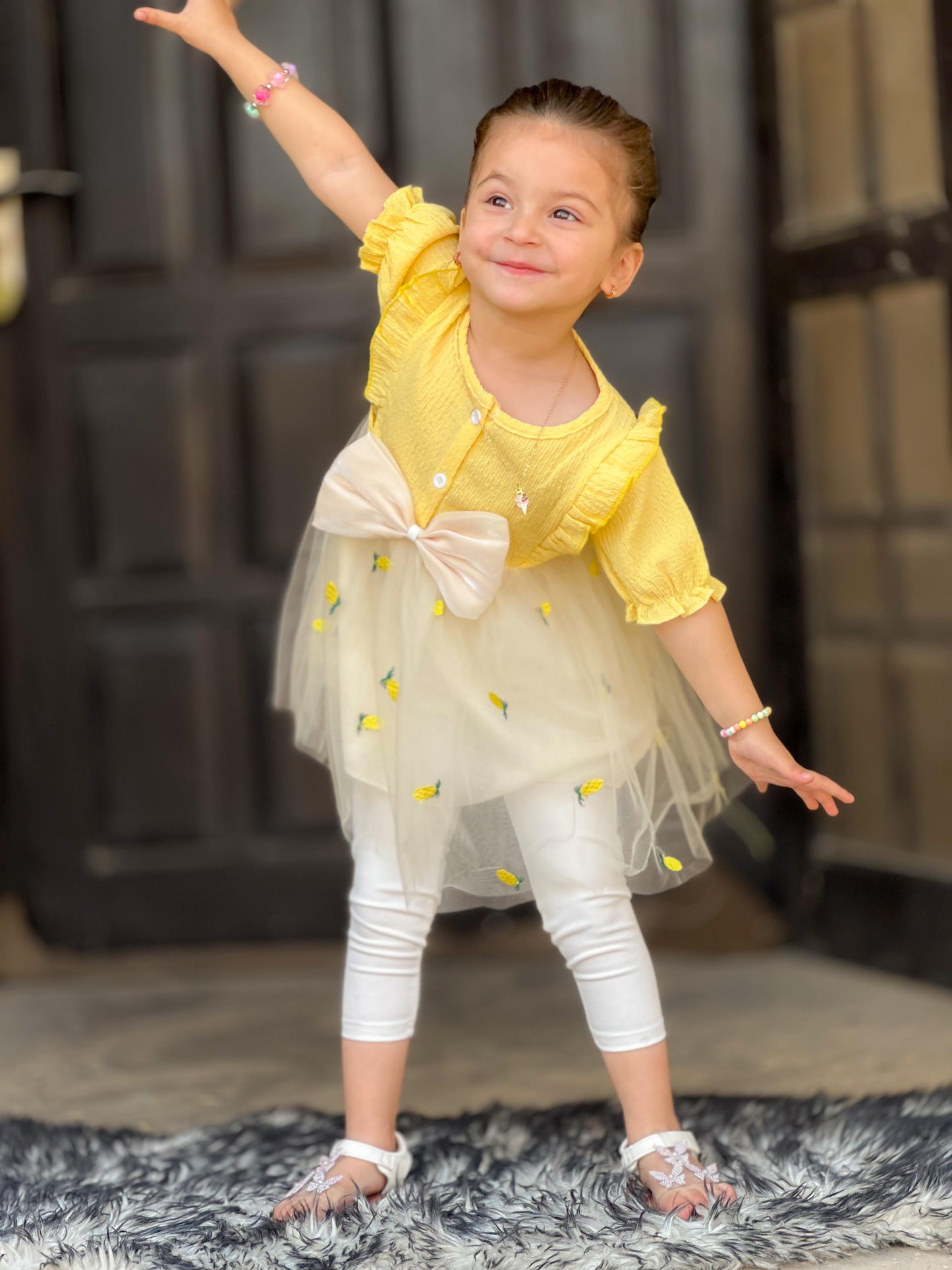Berry & Pine Party Dress