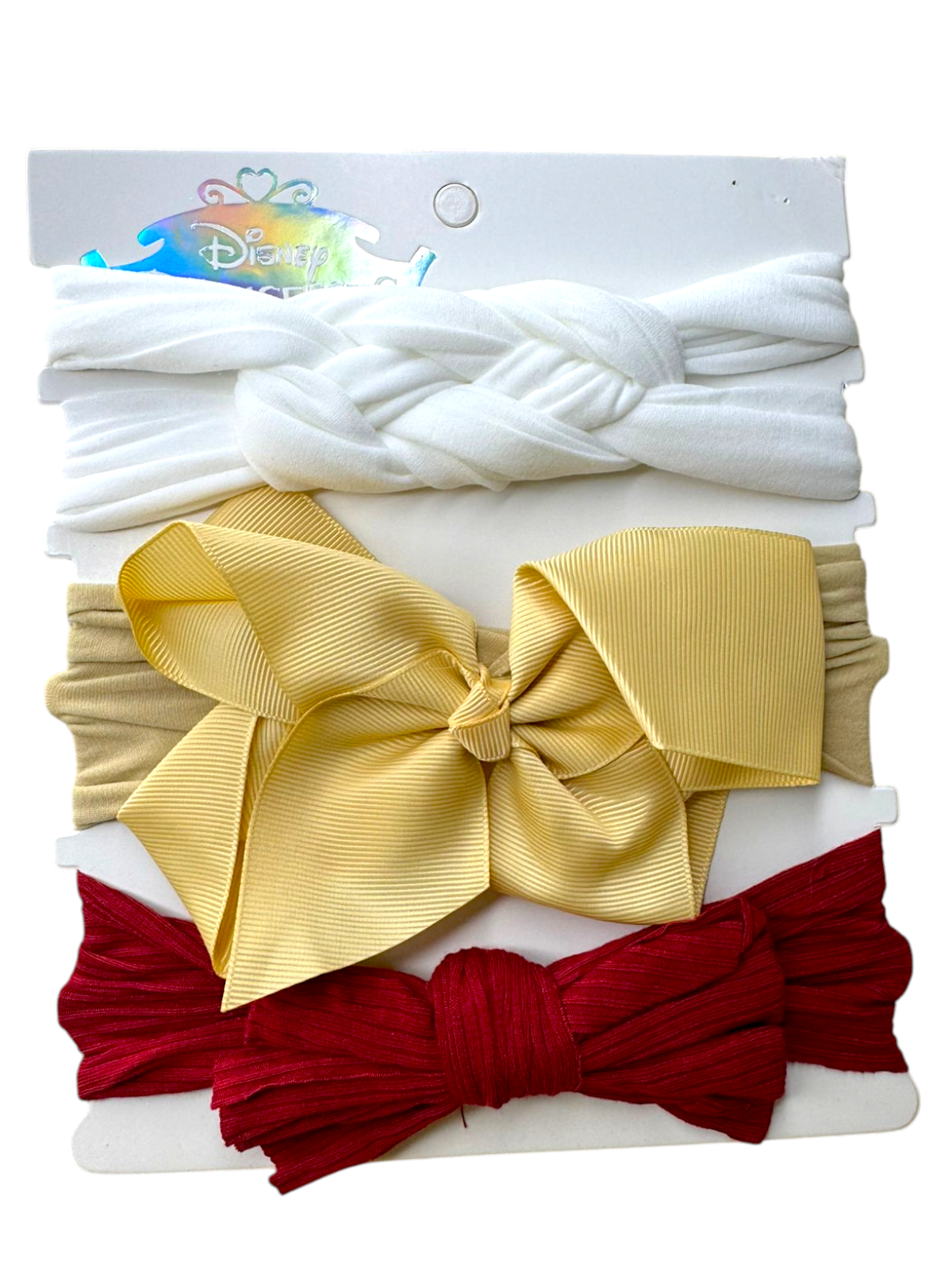 Soft Big Bow Baby Headbands (Set of 3)