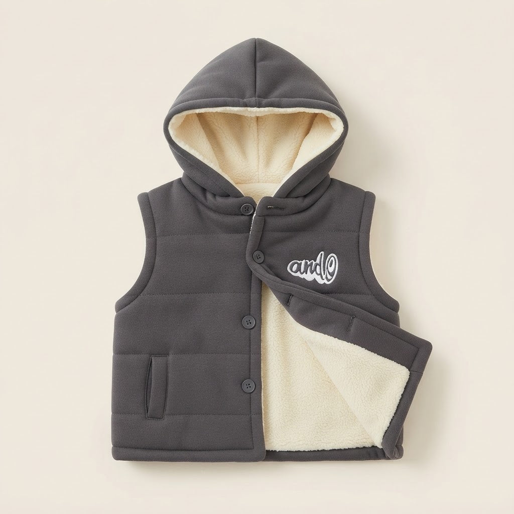 Boys "Single Won Jackpot" Thick Fleece 3-Piece Winter Outfit Set