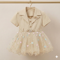 Sweetheart Tulle Co-ord Set Cream