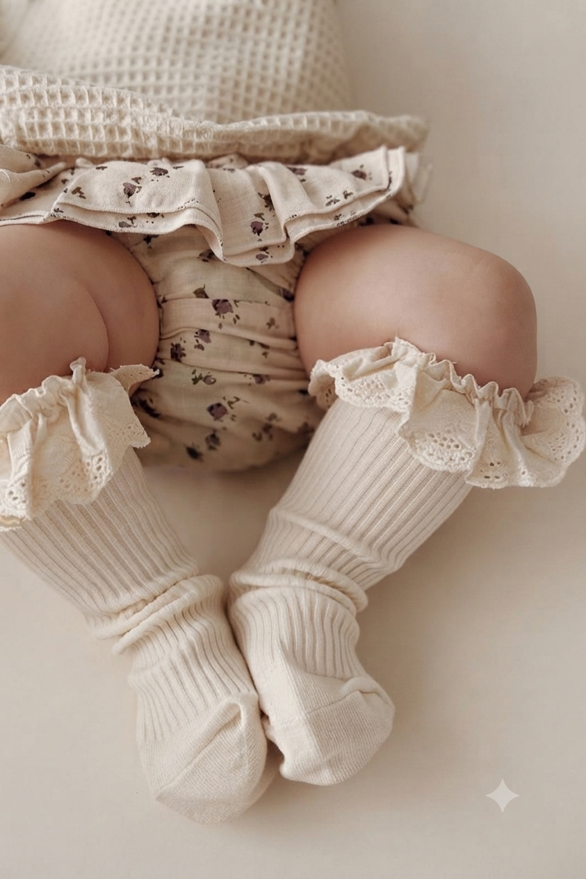 The Heirloom Lace Socks