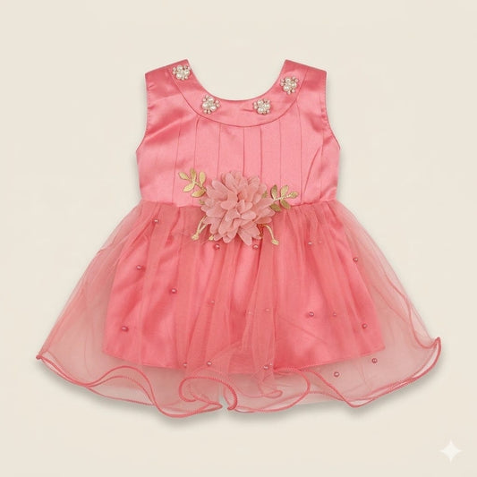 Rosette Bloom Baby Dress