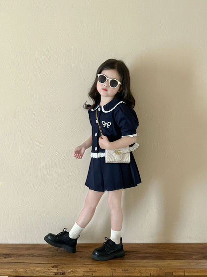 Midnight Charm Skirt Co-ord Set