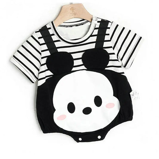 Panda Peek Baby Romper