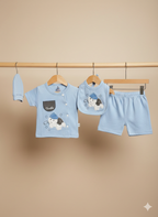 Turtle Buddy 4-Piece Baby Summer Set