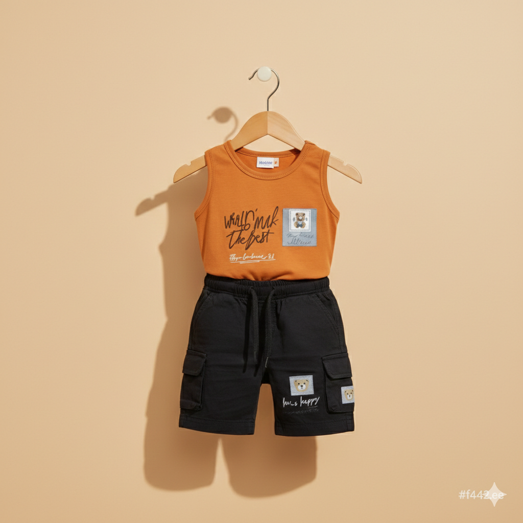 Everyday Comfort Boys Sando Set