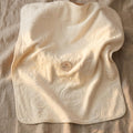 Double-Ply Embossed Baby Blanke-Yellow