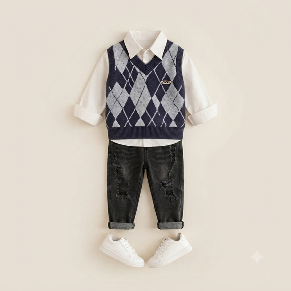 The Three-Piece Weekend Look