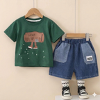 Little Reporter Denim Set 📰