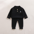 Midnight Heritage Wool Knit Set