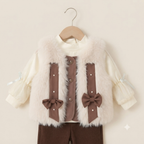 Cocoa Luxe Faux Fur 3-Piece Winter Set