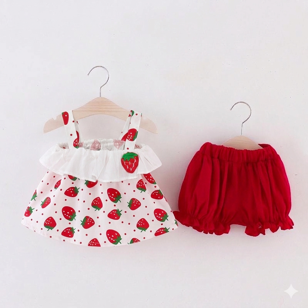 Berry Blossom Baby Summer Set