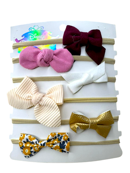 Mini Bow Soft Baby Hair Bands