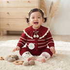 Ruby Cherry Knit Sweater & Legging Set