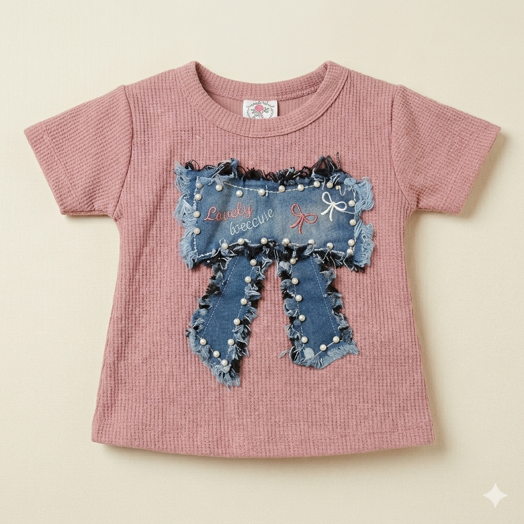 Little Bow Charm 2-Piece Set