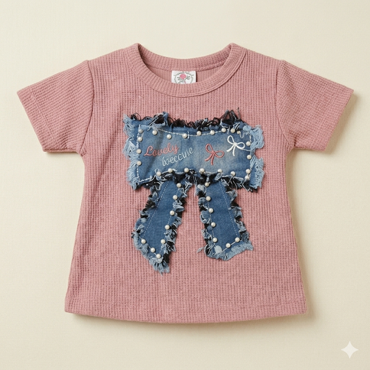 Little Bow Charm 2-Piece Set