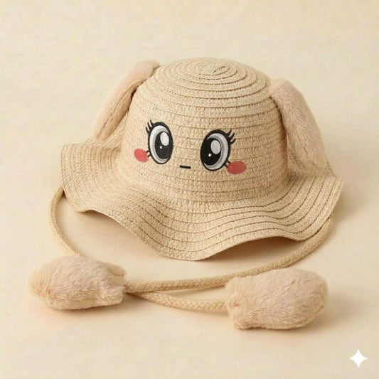 Brown Puff Magic Hat 🐰🎀