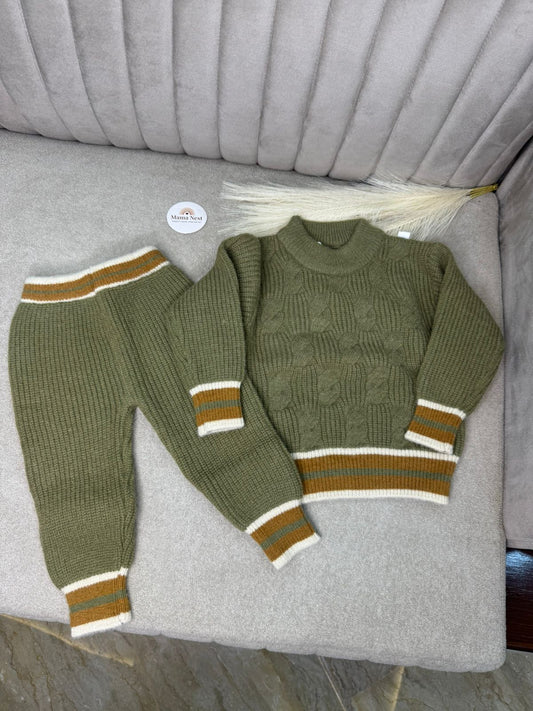 Forest Charm Wool Knit Set