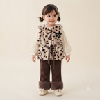 Snow Leopard Luxe Faux Fur 3-Piece Winter Set