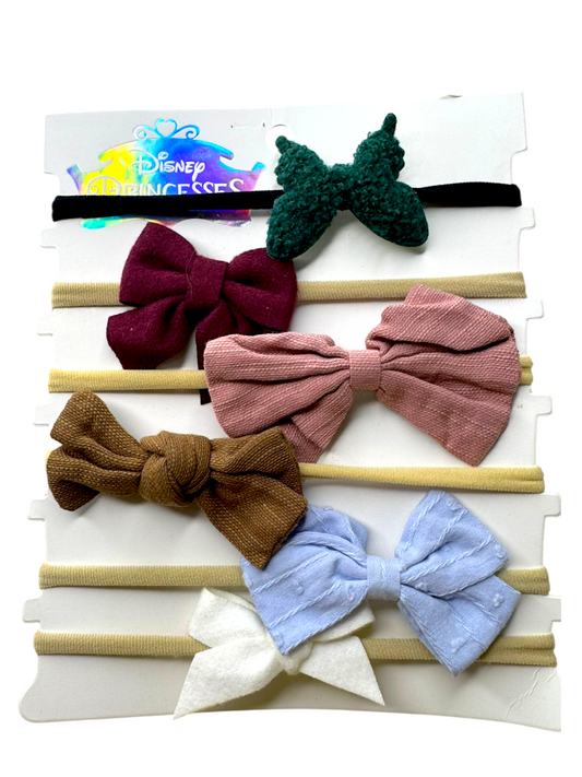Mini Bow Soft Baby Hair Bands