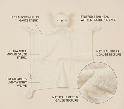 🧸 MamaNest™ Snuggle Bear Comforter