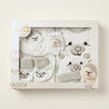 Elegant Kids Panda Collection 10-Piece Baby Gift Set-Grey