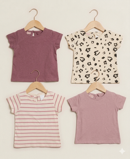 Mini Everyday Tees – Pack of 4
