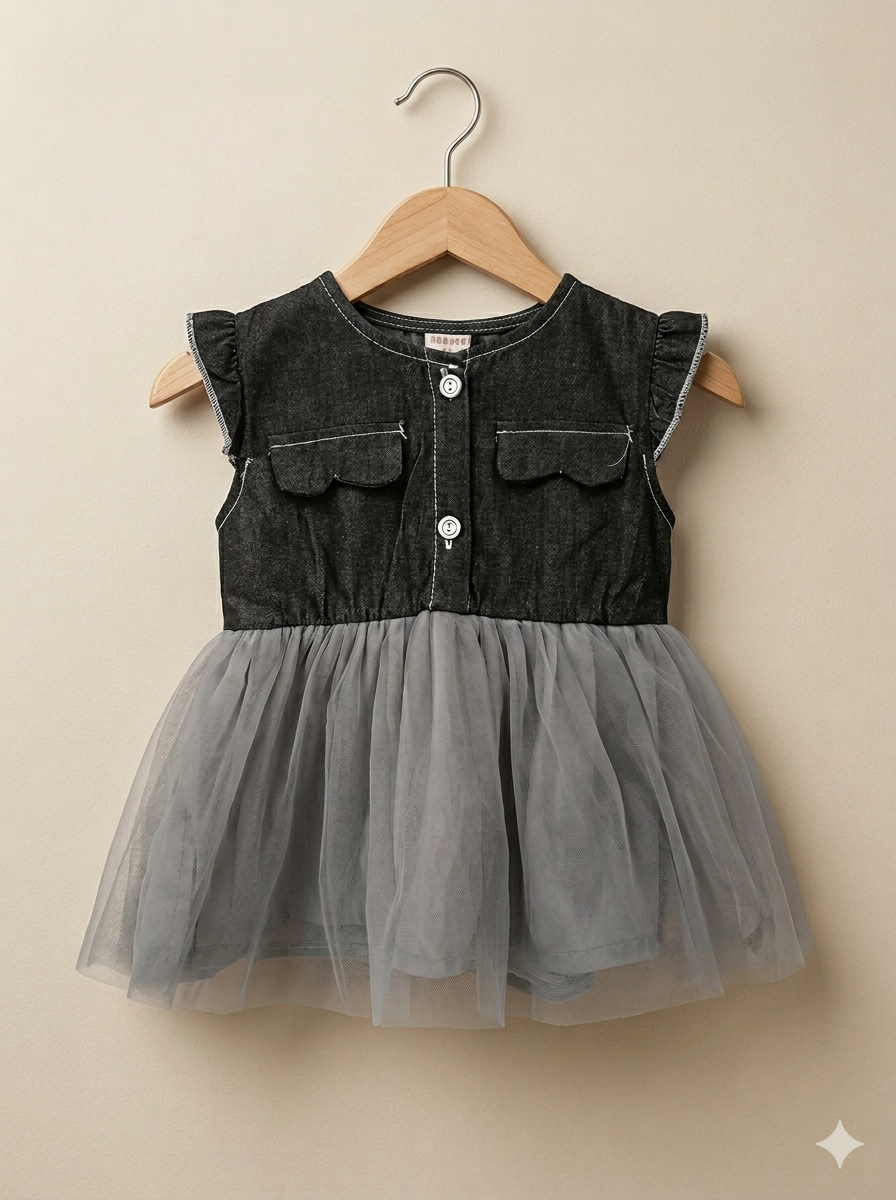 Midnight Mist Tulle Dress