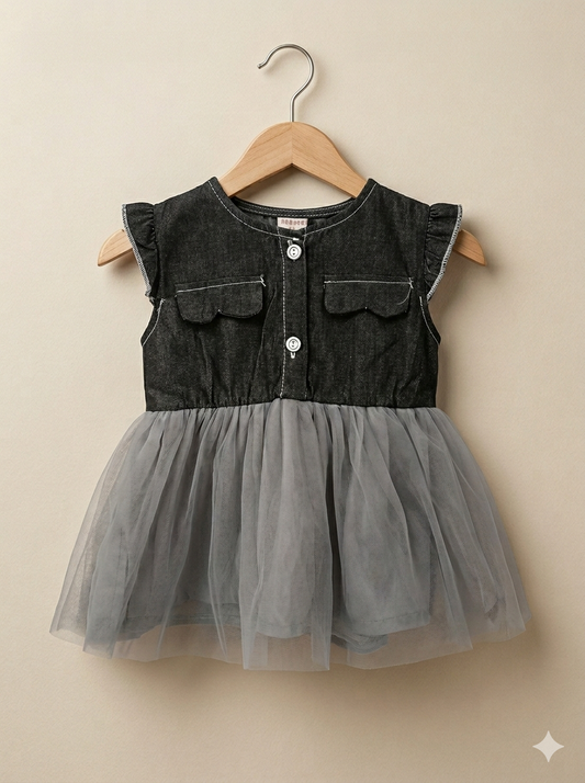 Midnight Mist Tulle Dress